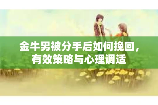 金牛男被分手后如何挽回，有效策略与心理调适
