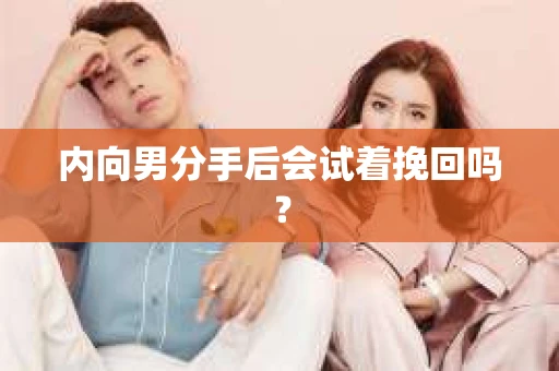 内向男分手后会试着挽回吗? 内向男分手后会试着挽回吗?