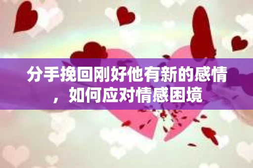 分手挽回刚好他有新的感情，如何应对情感困境