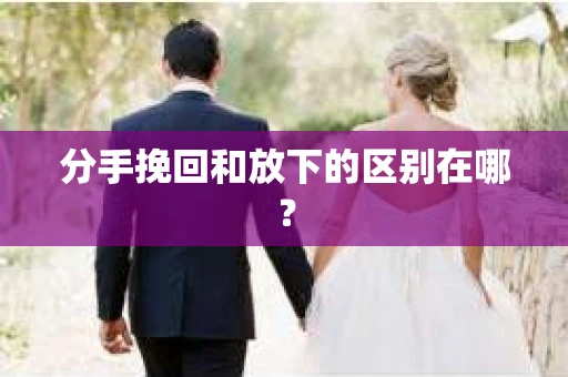 分手挽回和放下的区别在哪？