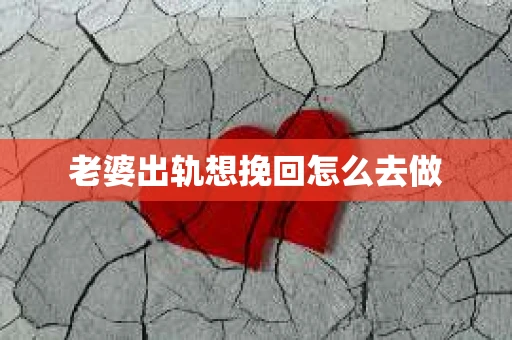 老婆出轨想挽回怎么去做