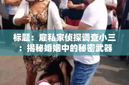 标题：雇私家侦探调查小三：揭秘婚姻中的秘密武器