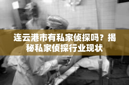 连云港市有私家侦探吗？揭秘私家侦探行业现状