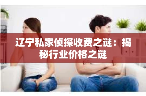 辽宁私家侦探收费之谜：揭秘行业价格之谜