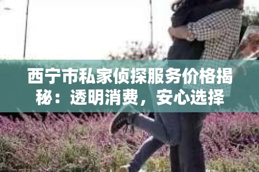 西宁市私家侦探服务价格揭秘：透明消费，安心选择