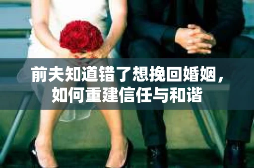 前夫知道错了想挽回婚姻，如何重建信任与和谐
